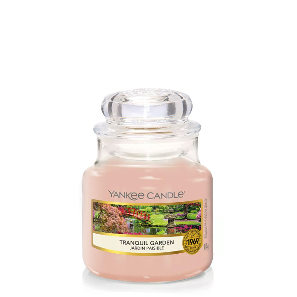 Candela Profumata Yankee Candle Tranquil Garden Giara Piccola | Lema Candele