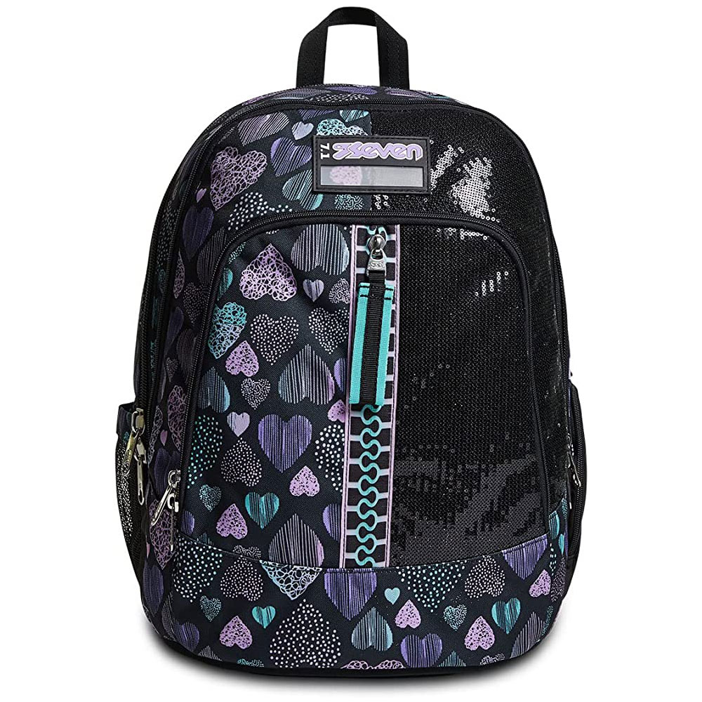 Zaino Seven Advanced Patchyheart Girl 201002259 | Lema Scuola