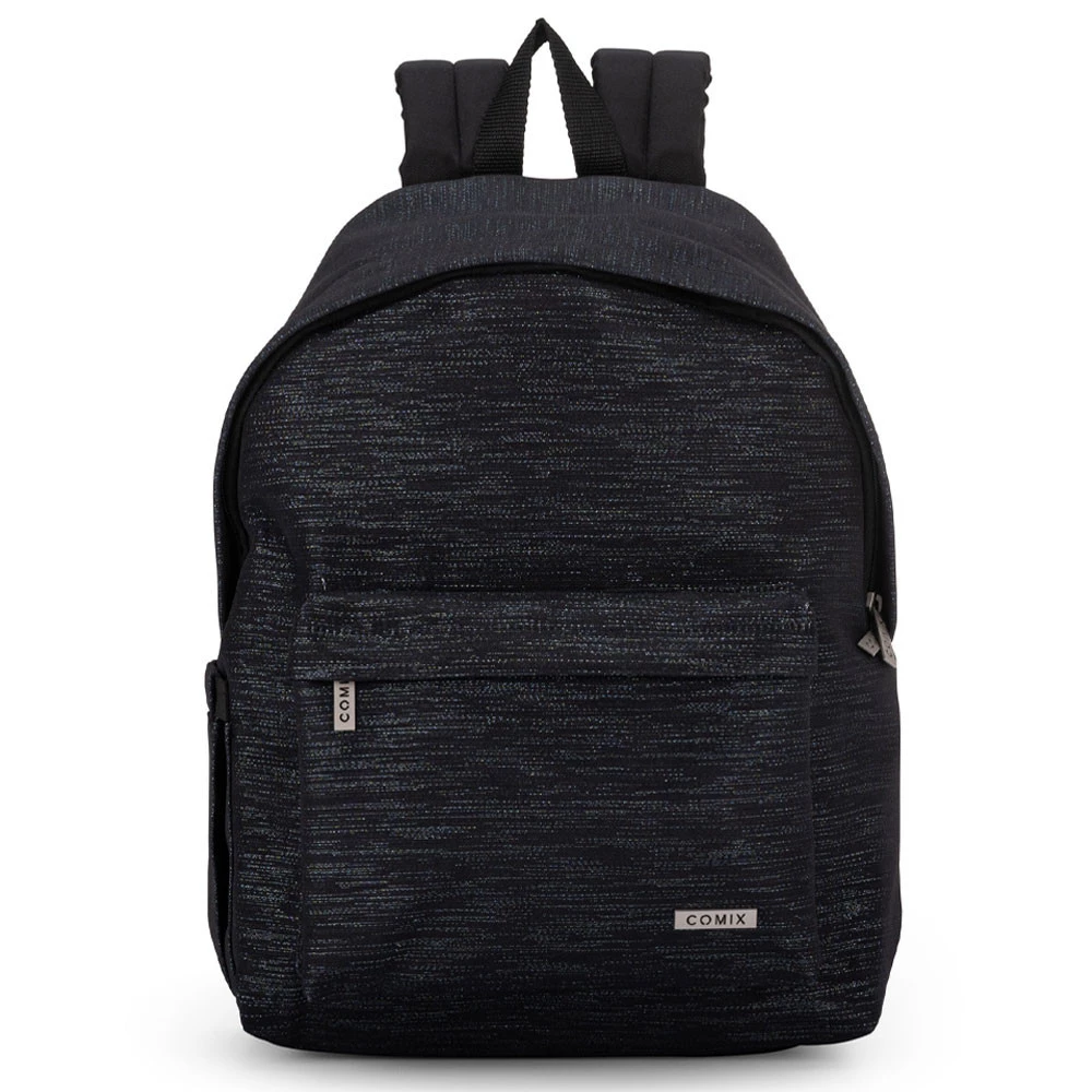 Zaino Americano Comix Lurex Nero 29lt Scuola Media Superiore