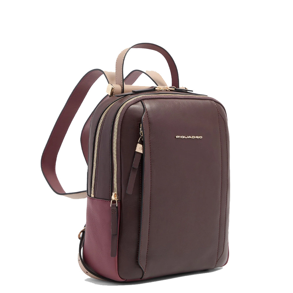 Zaino Donna in Pelle Piquadro Circle Bordeaux CA5566W92