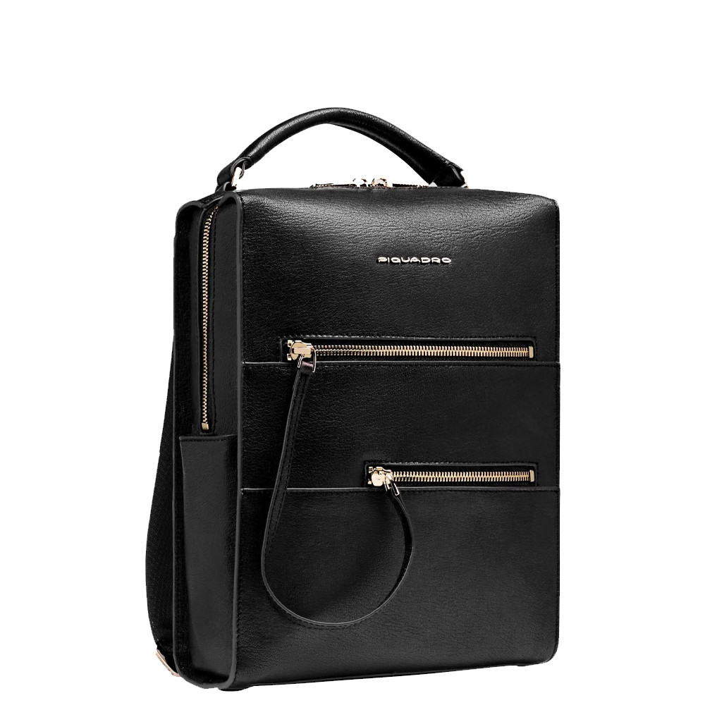 Zaino Donna in Pelle Piquadro Patricia CA6771W140 Nero 