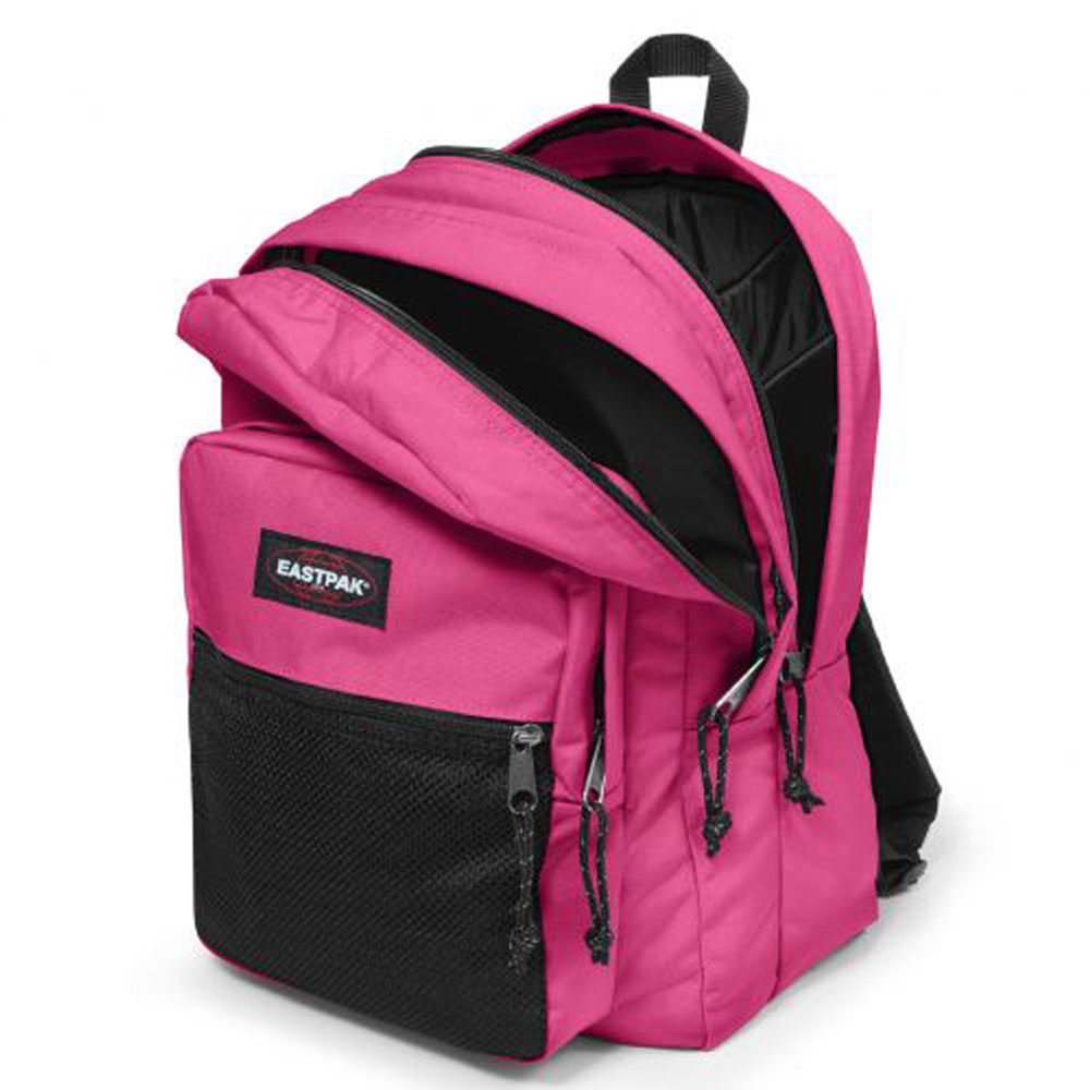 Zaino Eastpak Pinnacle Pink Escape 38lt aperto | Lema Scuola