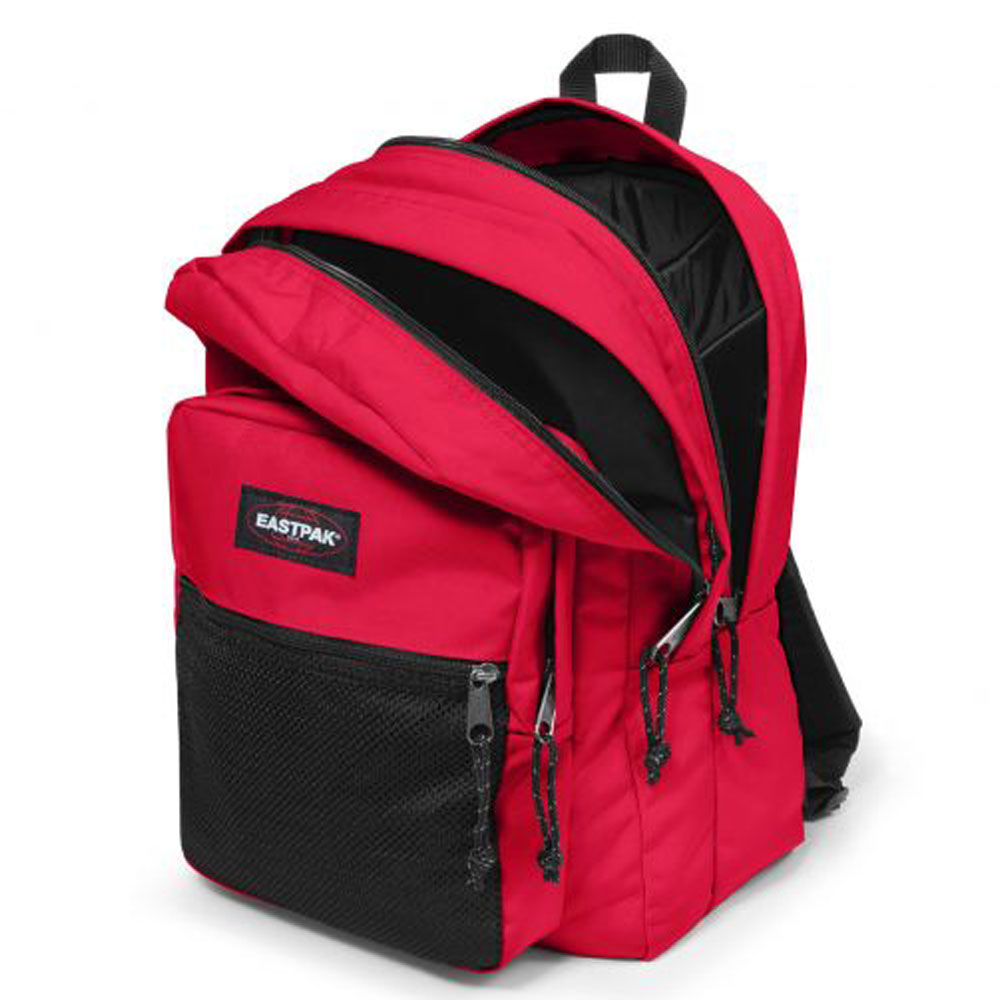 Zaino Eastpak Pinnacle Sailor Red 38lt aperto | Lema Scuola