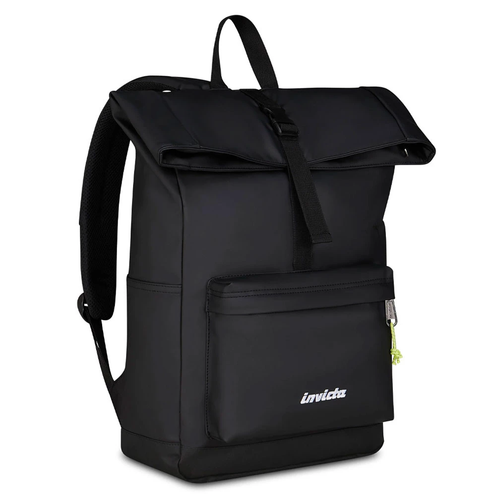 Zaino Invicta Act Fold Slim Linea City Nero 20lt Mono Scomparto