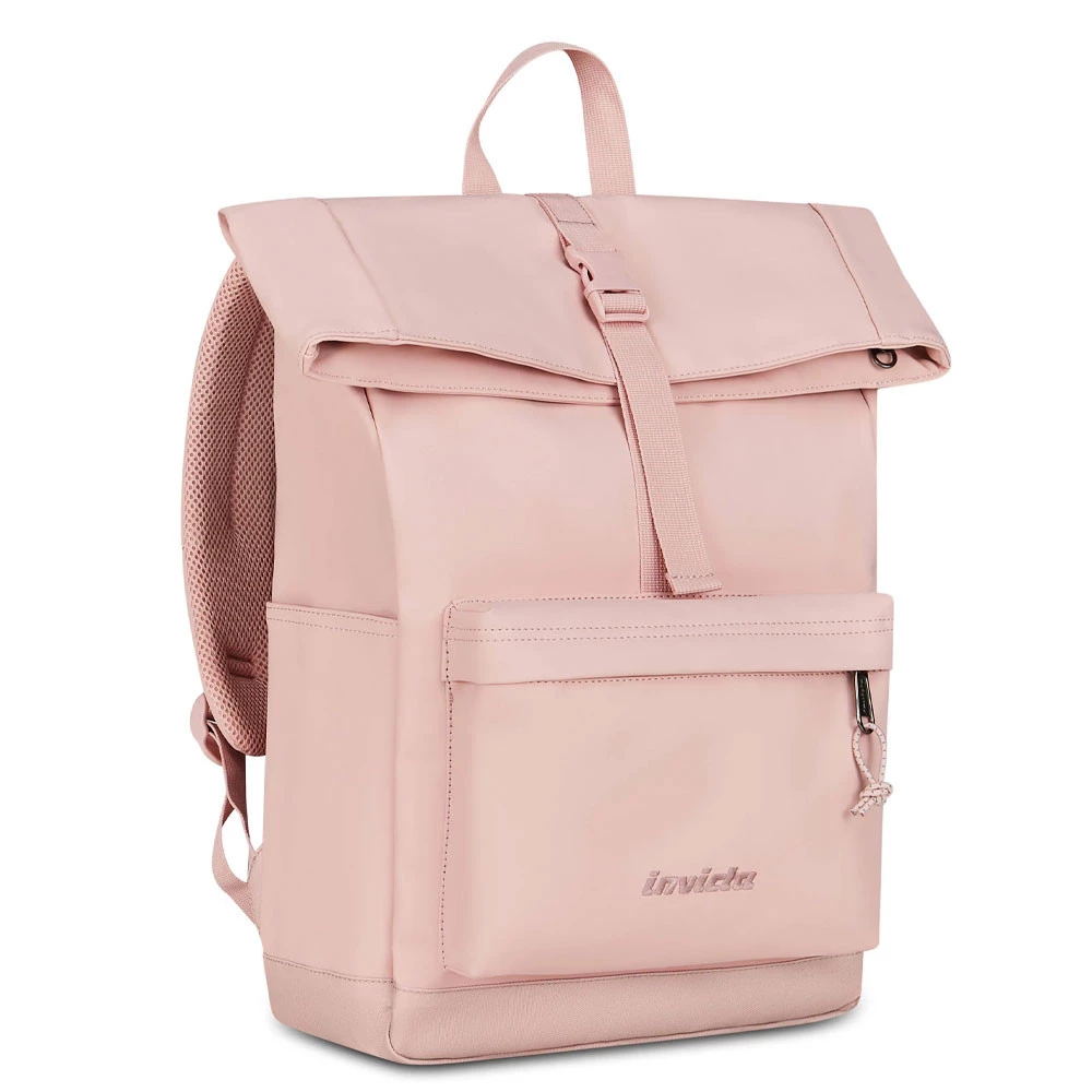 Zaino Invicta Act Fold Slim Linea City Rosa 20lt Mono Scomparto