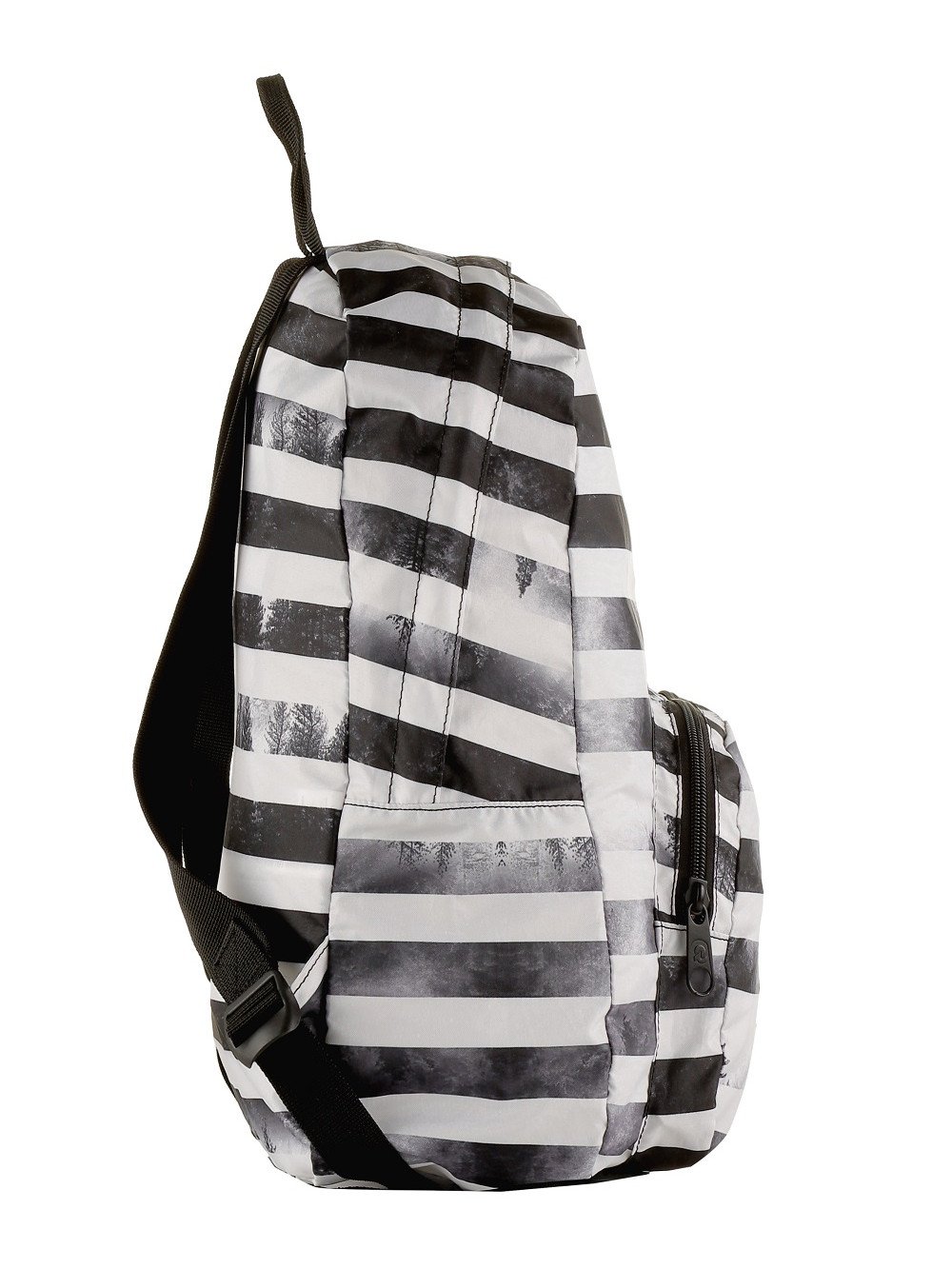 Zaino Invicta 20 litri Packable Smart 206001813-FO7 zaino viaggi tempo libero ripiegabile black striped forest lema