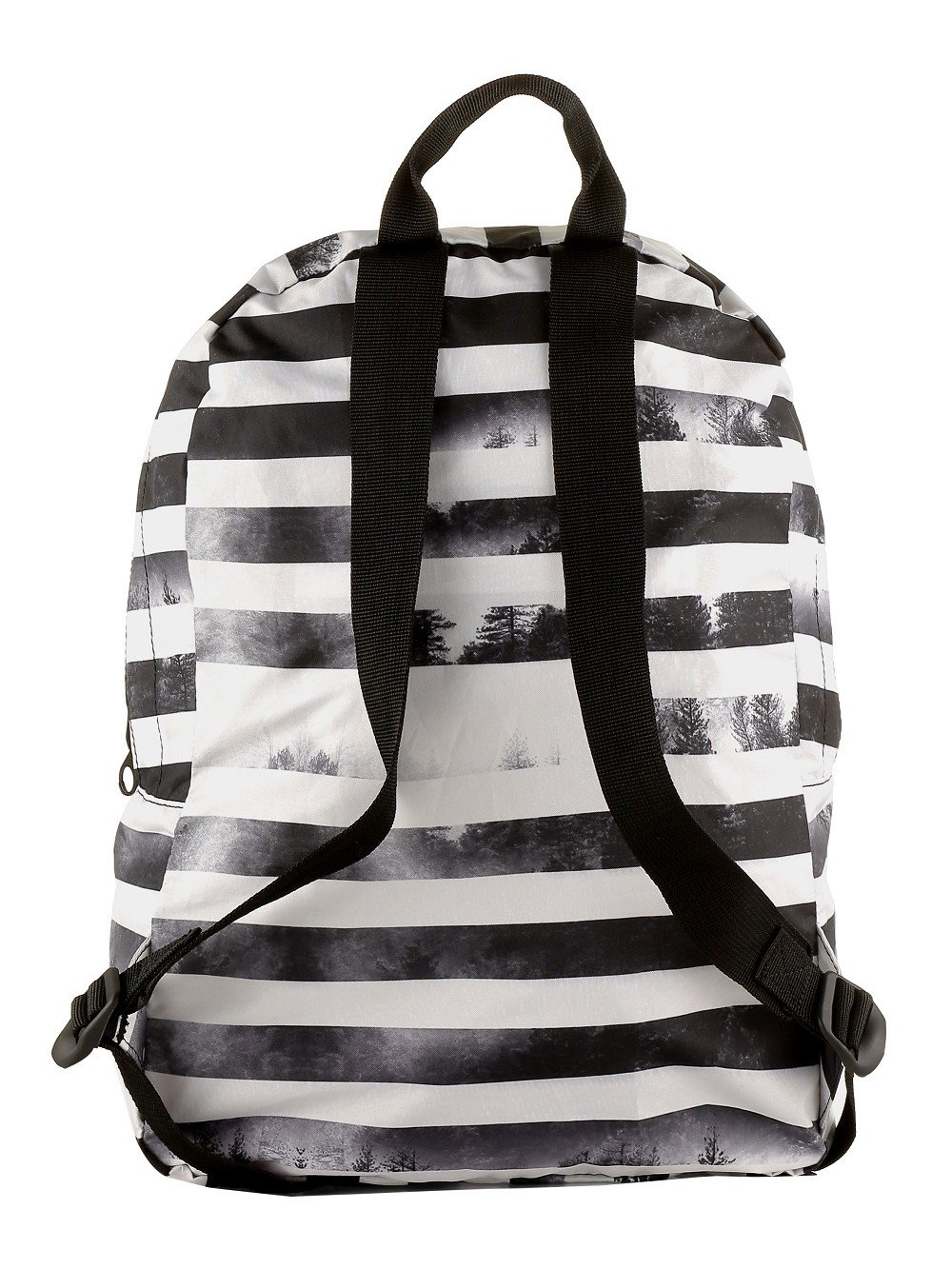 Zaino Invicta 20 litri Packable Smart 206001813-FO7 zaino viaggi tempo libero ripiegabile black striped forest lema
