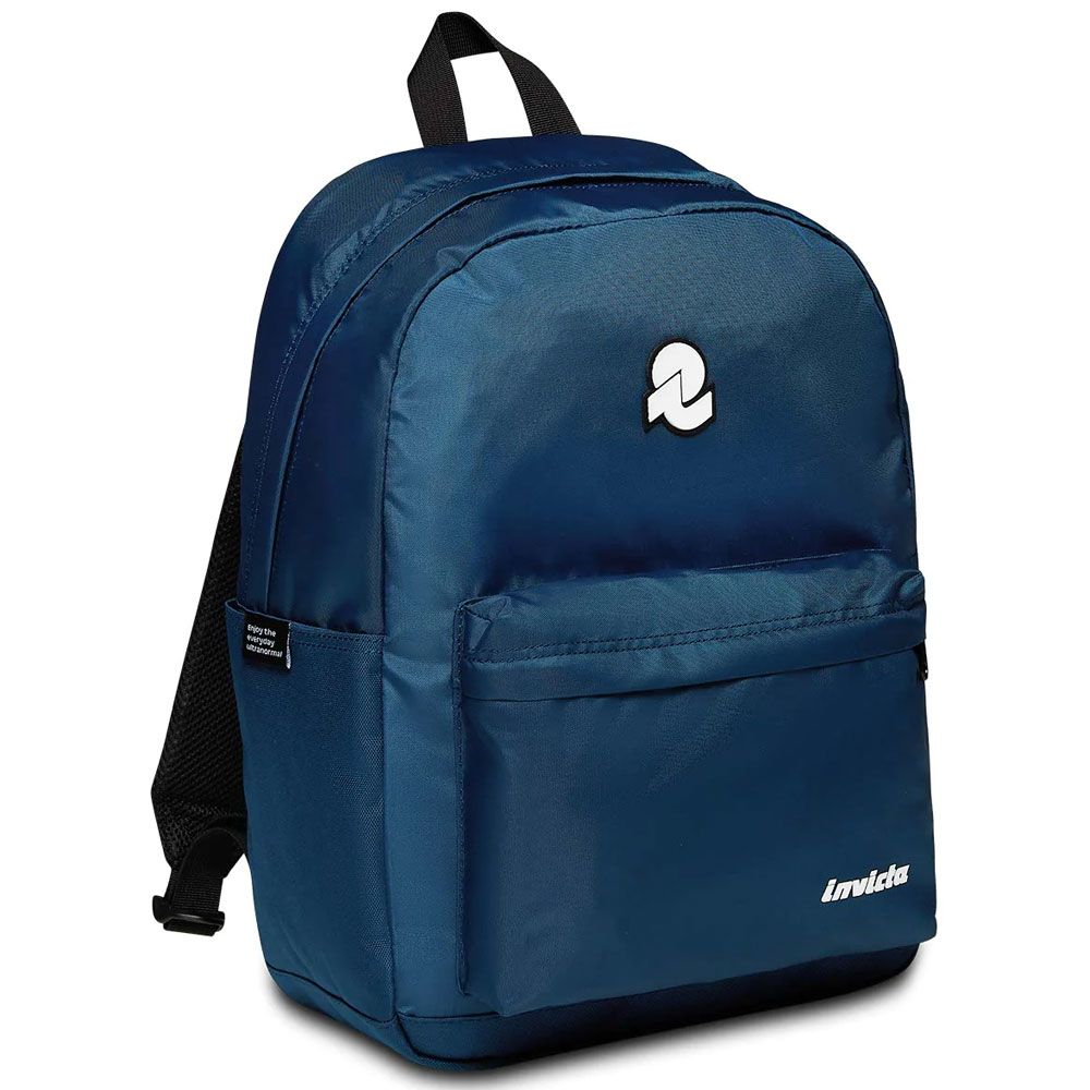 Zaino Invicta Carlson Plain Blu Singolo Scomparto 27lt