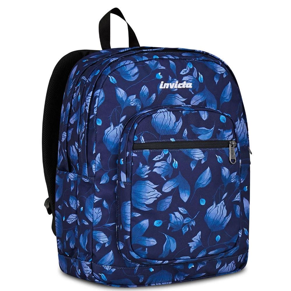 Zaino Invicta Jelek Fantasy Blue Autumn Doppio Scomparto 34lt