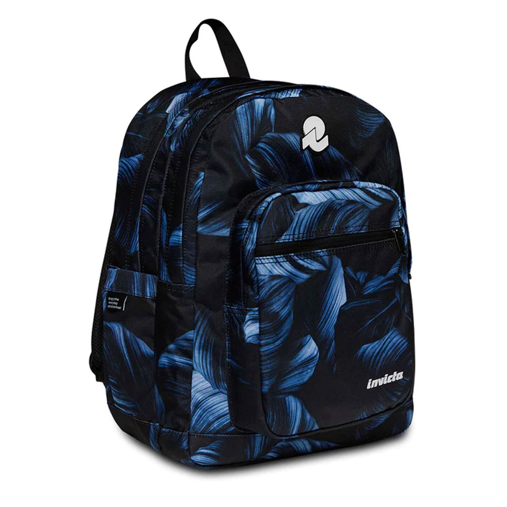 Zaino Invicta Jelek Fantasy Darker Leaves Doppio Scomparto 38lt