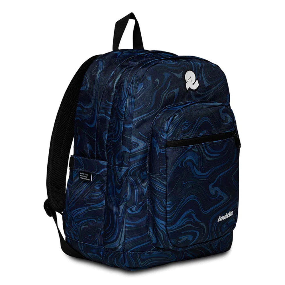 Zaino Invicta Jelek Fantasy Indigo Art Doppio Scomparto 38lt