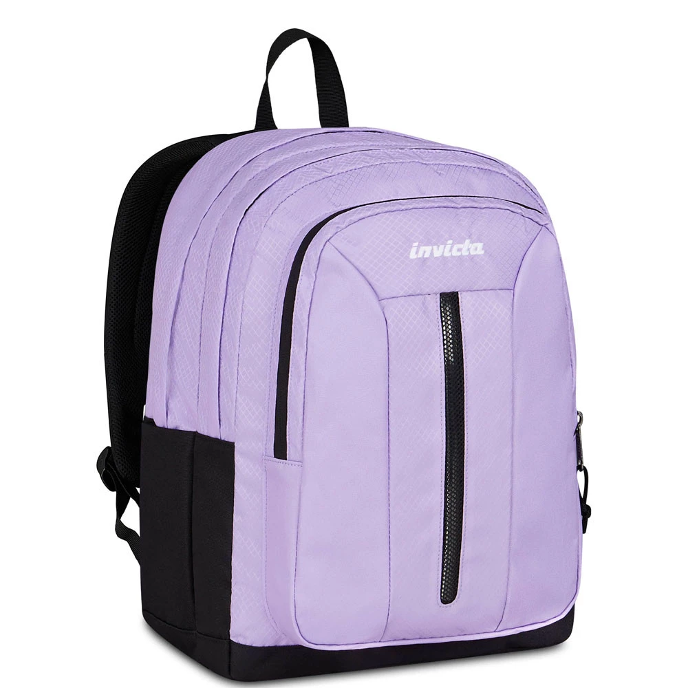 Zaino Invicta Jelek Up con LED 36lt Doppio Scomparto Lilla