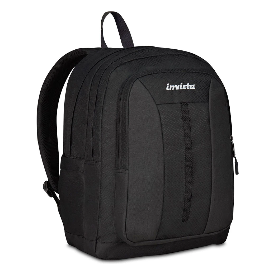 Zaino Invicta Jelek Up con LED 36lt Doppio Scomparto Nero