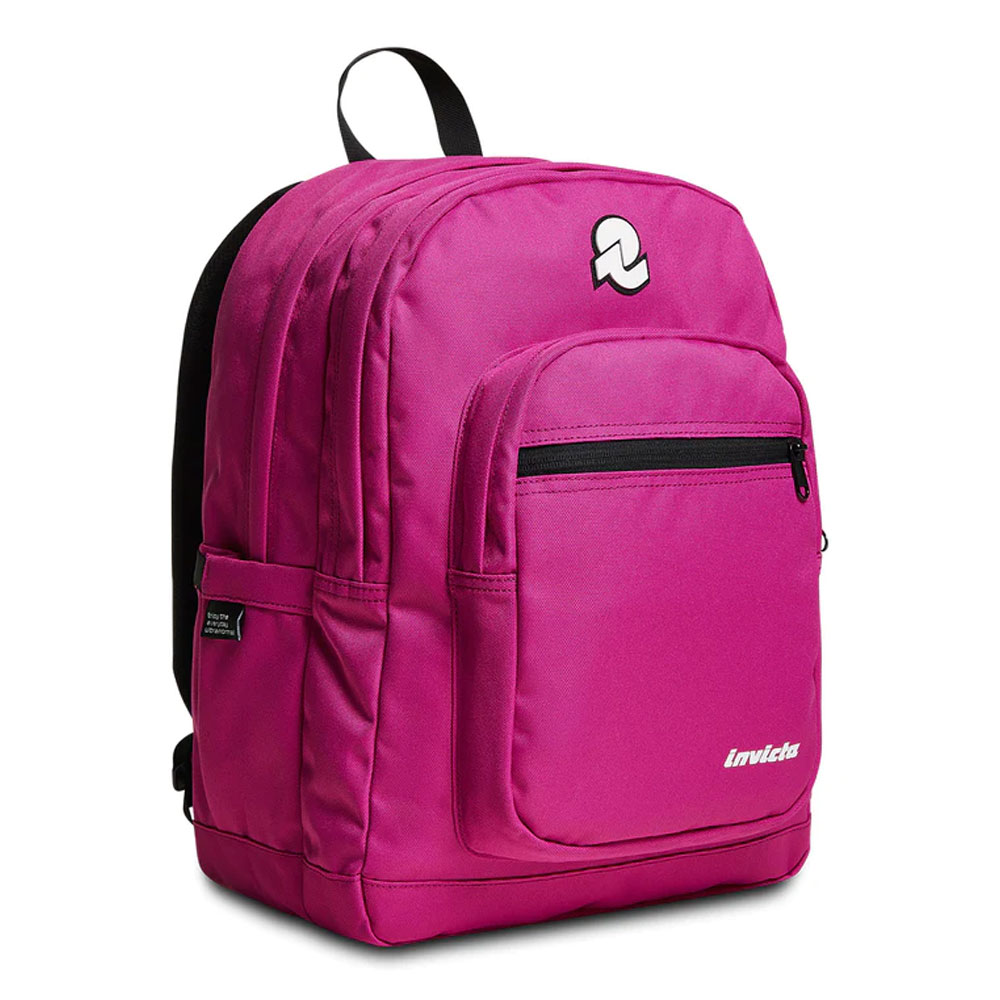 Zaino Invicta Jelek Plain Festival Fuchsia Doppio Scomparto 38lt