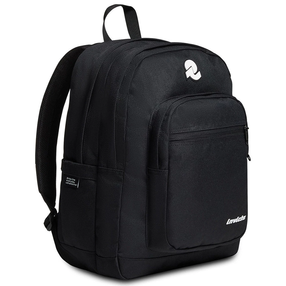 Zaino Jelek Plain Invicta Jet Black Doppio Scomparto 34lt