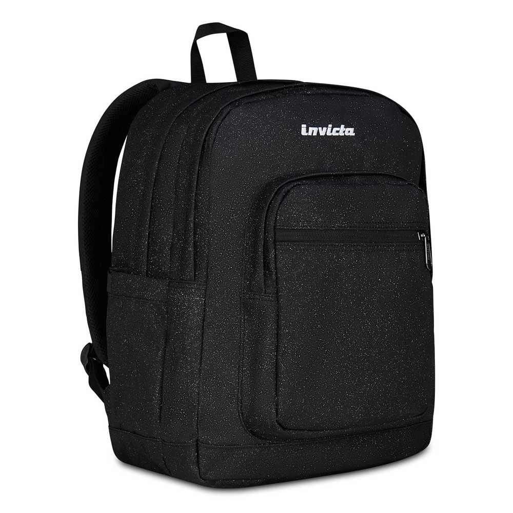 Zaino Invicta Jelek Shine Nero Lunar Rock 34lt Doppio Scomparto