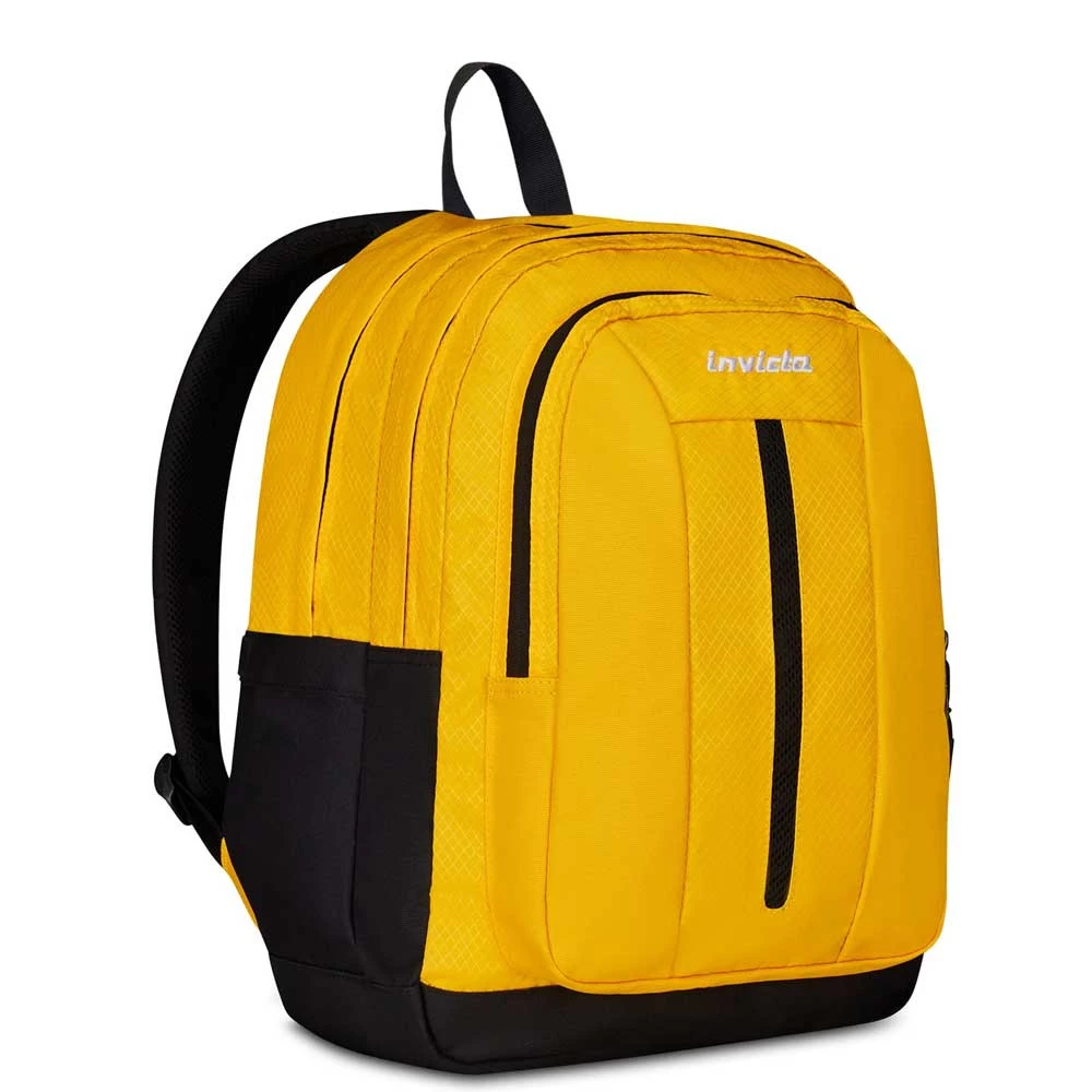 Zaino Invicta Jelek Up con LED 36lt Doppio Scomparto Giallo