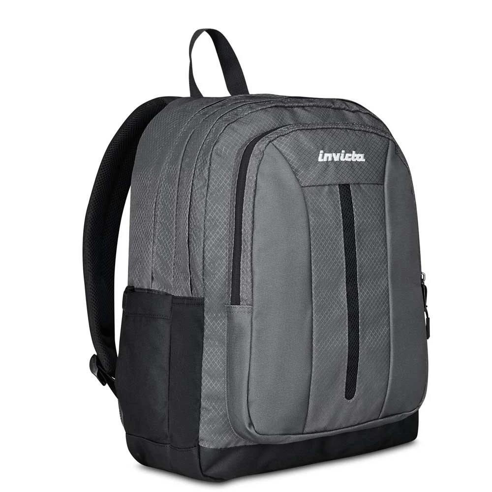 Zaino Invicta Jelek Up con LED 36lt Doppio Scomparto Grigio
