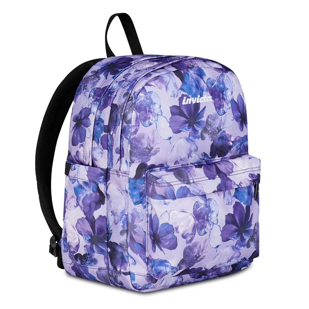 Zaino Invicta Lab Fantasy Lily Flowers 27lt Doppio Scomparto