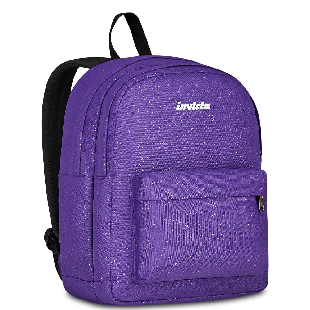 Zaino Lab Shine Invicta Royal Purple Glitter Doppio Scomparto 27lt