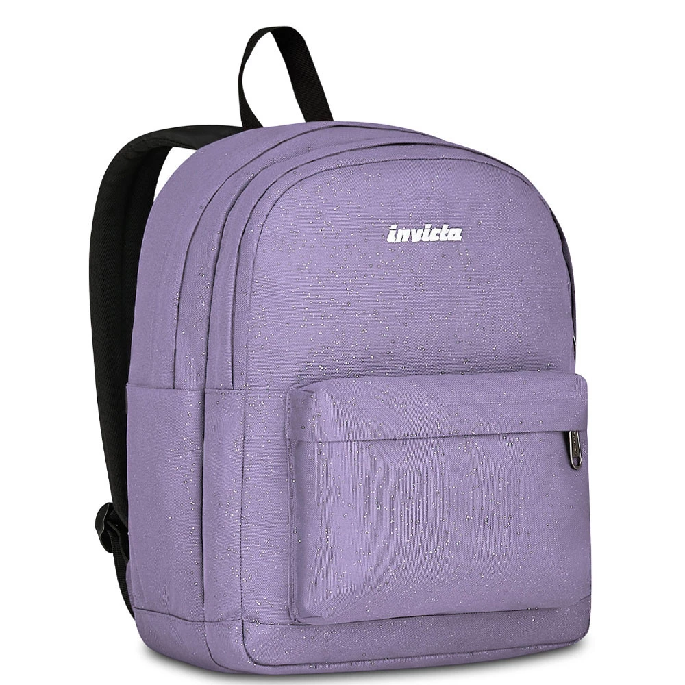 Zaino Lab Shine Invicta Lilac Glitter Doppio Scomparto 27lt