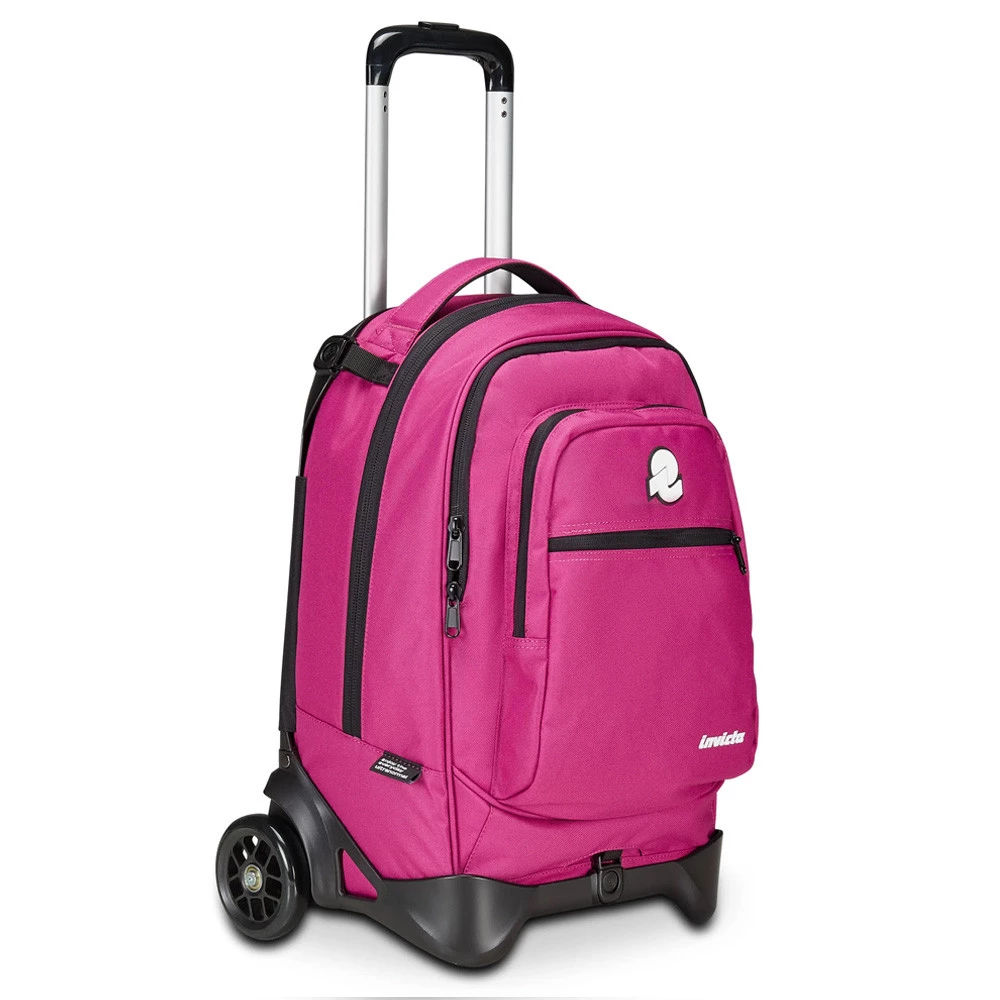 Trolley Invicta Plug Plain Lucky Purple Zaino Sganciabile 37lt