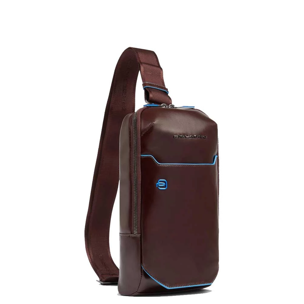 Zaino Monospalla Piquadro Blue Square Mogano CA6898B2