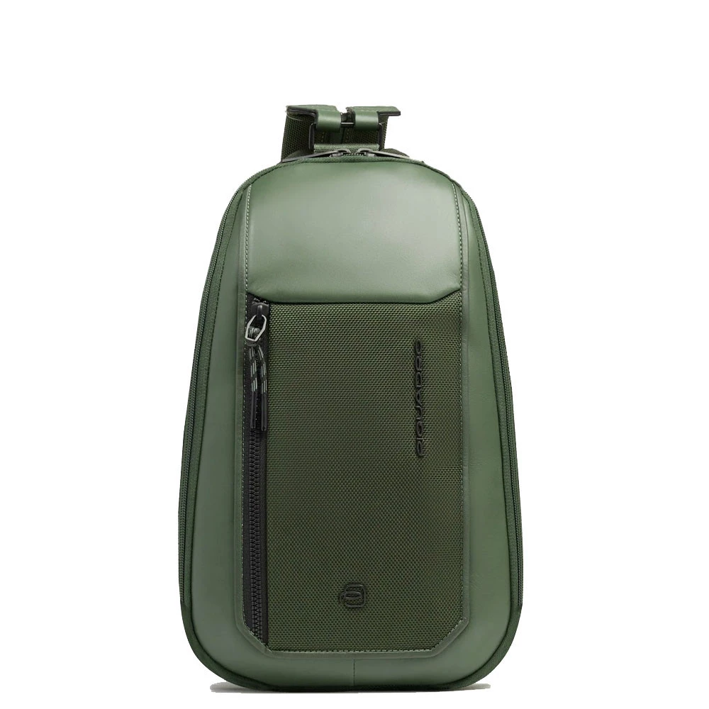 Zaino Monospalla Uomo Piquadro Lyss Verde CA6934S143