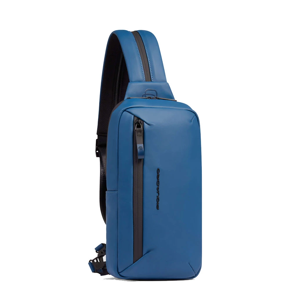 Monospalla Zaino Piquadro Corner 2.0 Blu Avio CA6466C2OW