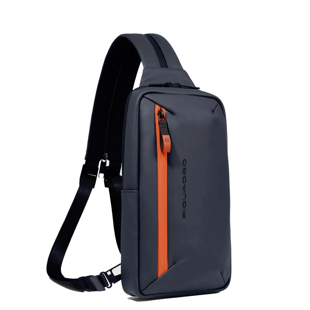 Monospalla Uomo Portabile a Zaino Piquadro Blu CA6466C2OW