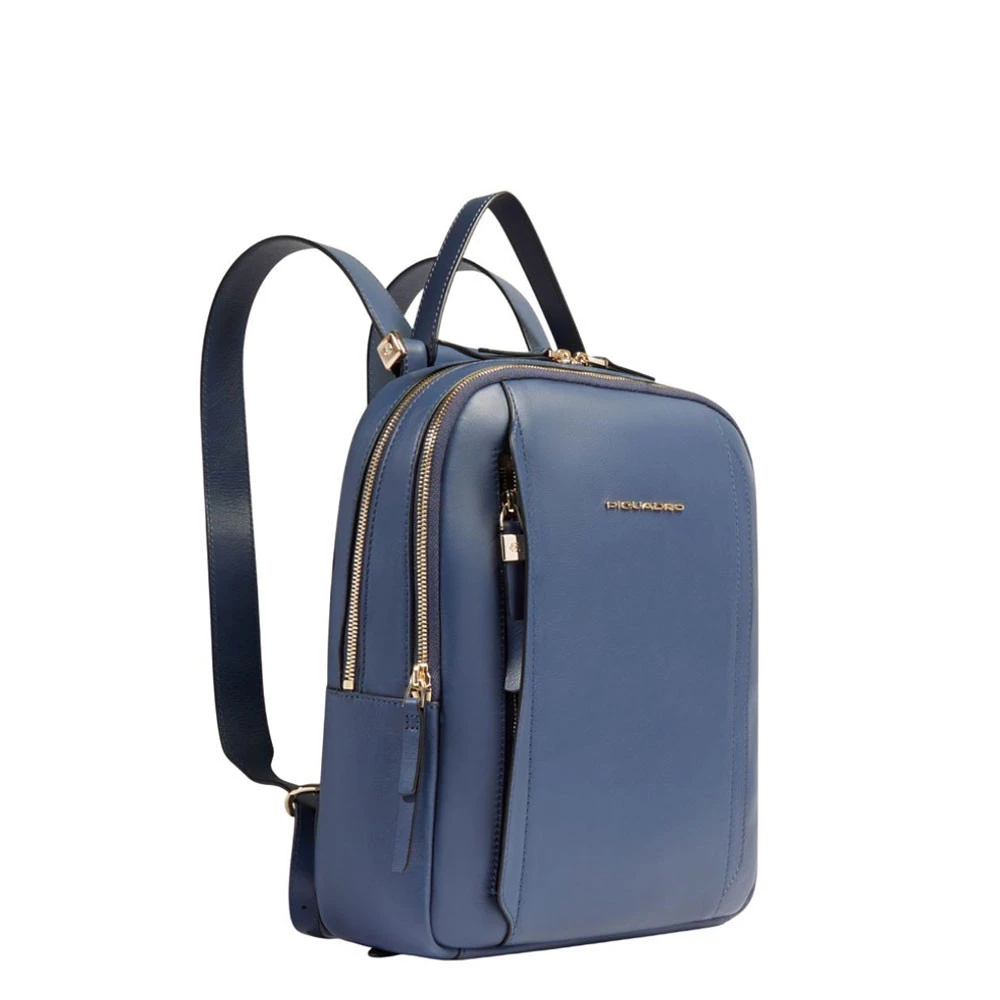 Zaino Donna in Pelle Piquadro Blu CA5566W92