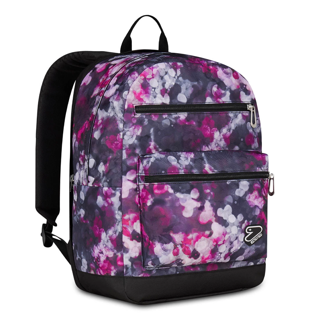 Zaino Scuola Seven Reversibile Girl Blooming Time con Cuffie 29lt