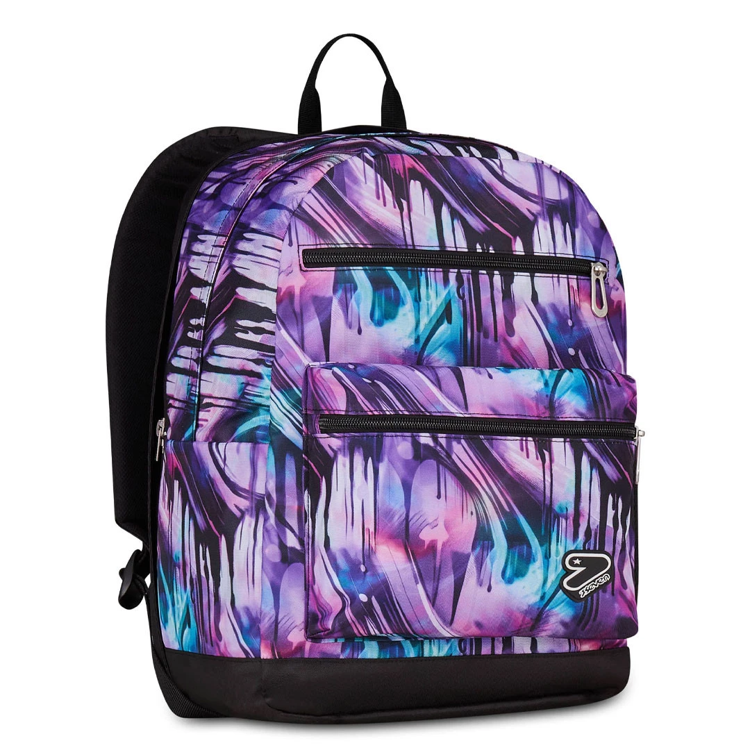 Zaino Scuola Seven Reversibile Girl Spottypack con Cuffie 29lt