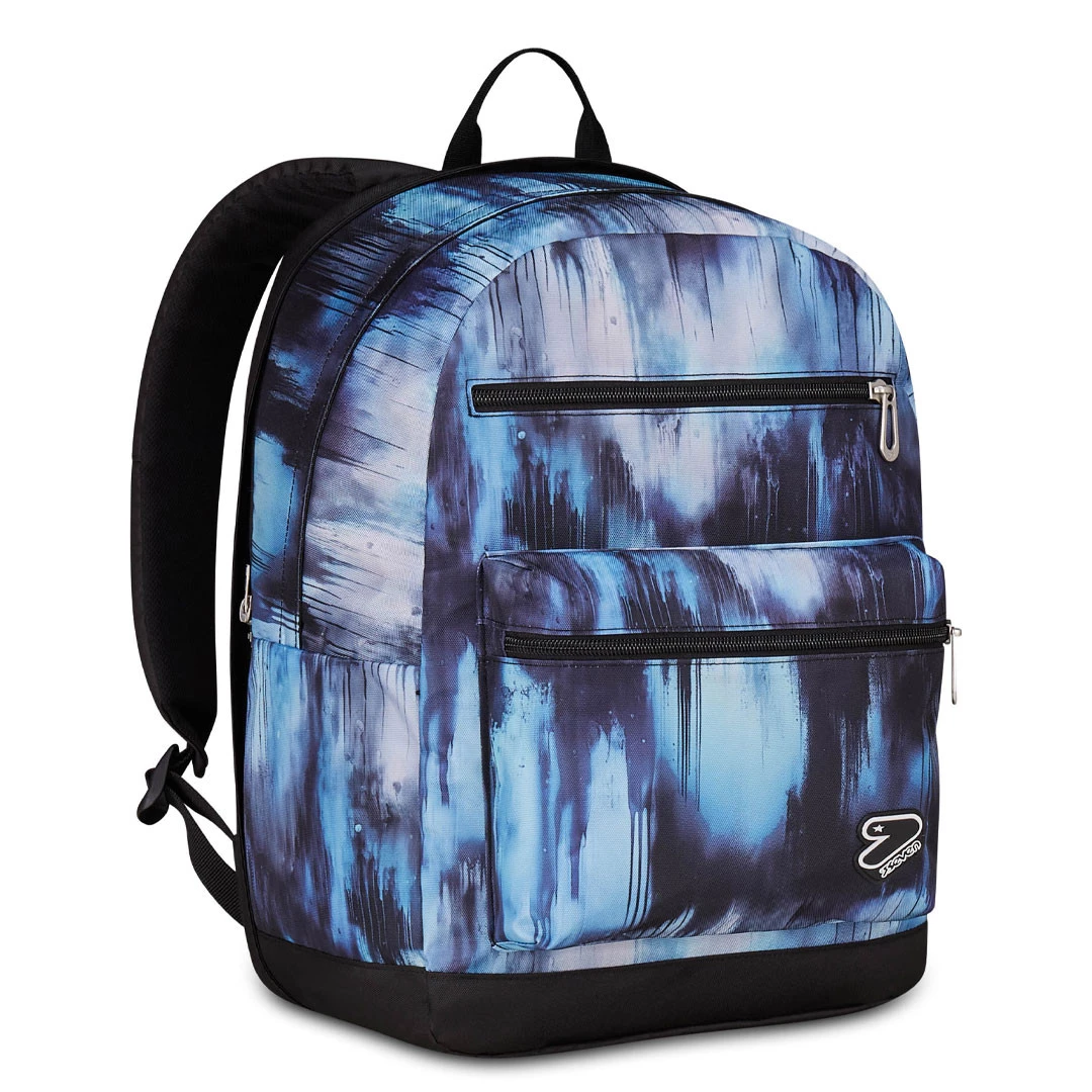 Zaino Scuola Seven Reversibile Boy Cold Winter con Cuffie 29lt