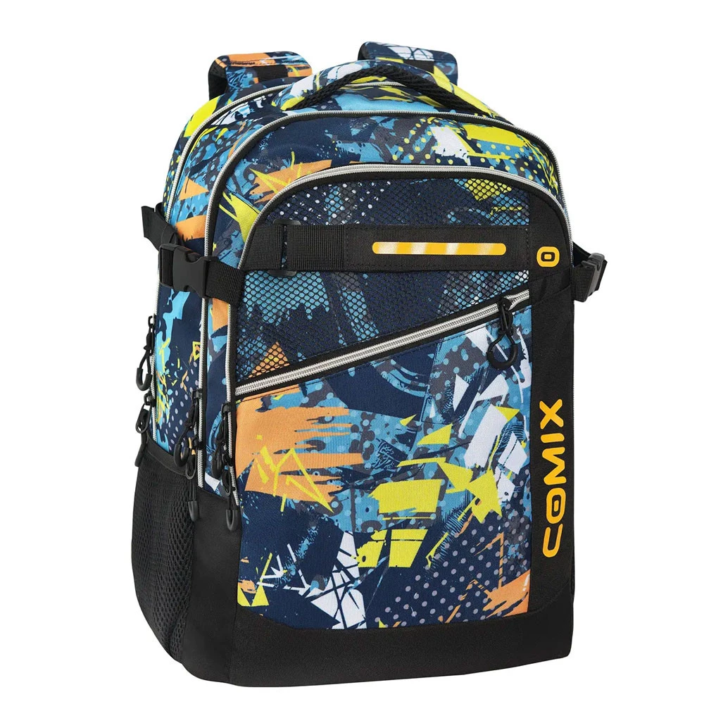 Zaino Scuola Comix Wbs 2.0 Boy Mix Blu Design Ergonomico