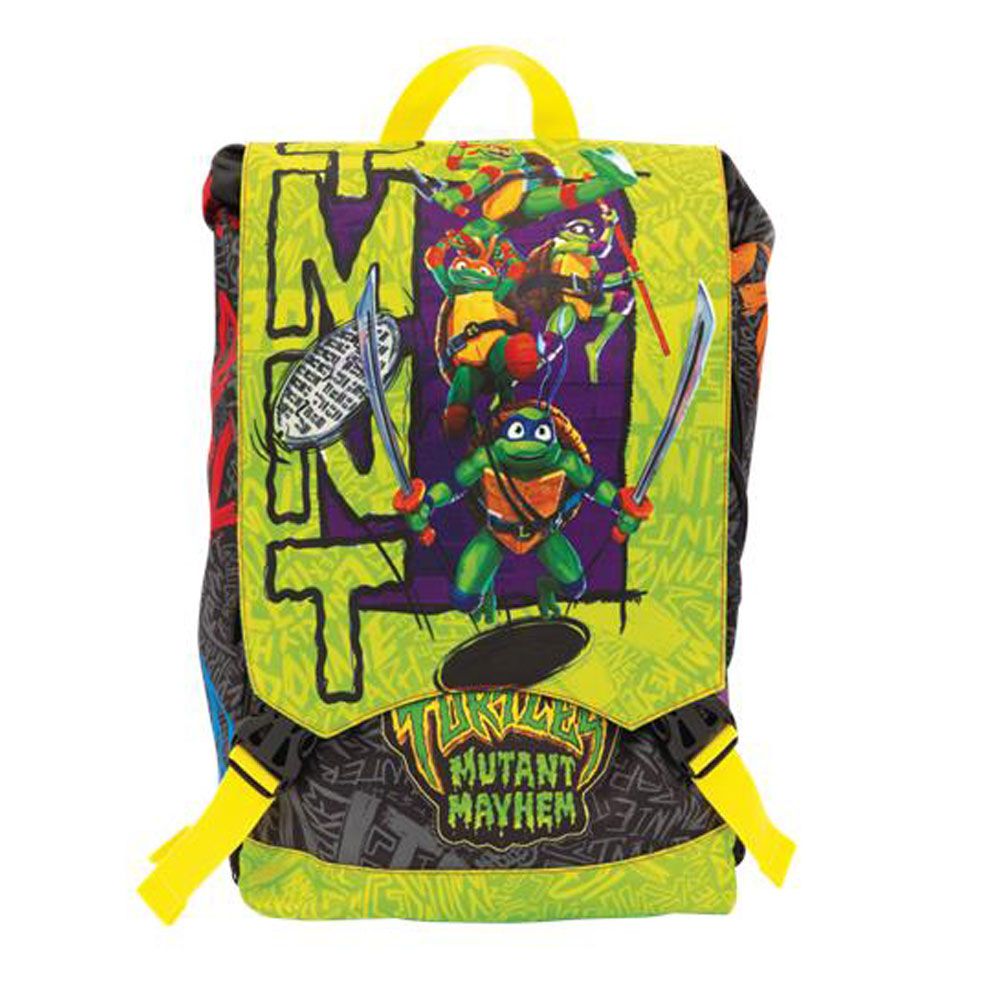 Zaino Scuola elementare Estensibile Turtle Tartarughe Ninja