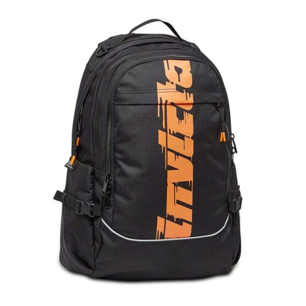 Zaino Invicta Nero Invict-Act Plus Grs Logo Arancio 23lt