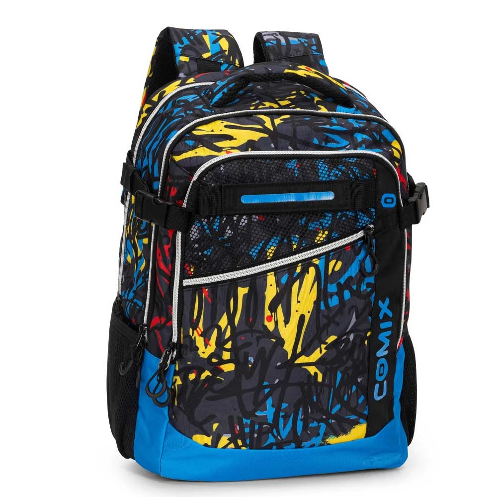 Zaino Scuola Comix Wbs Boy Graffiti Design Ergonomico