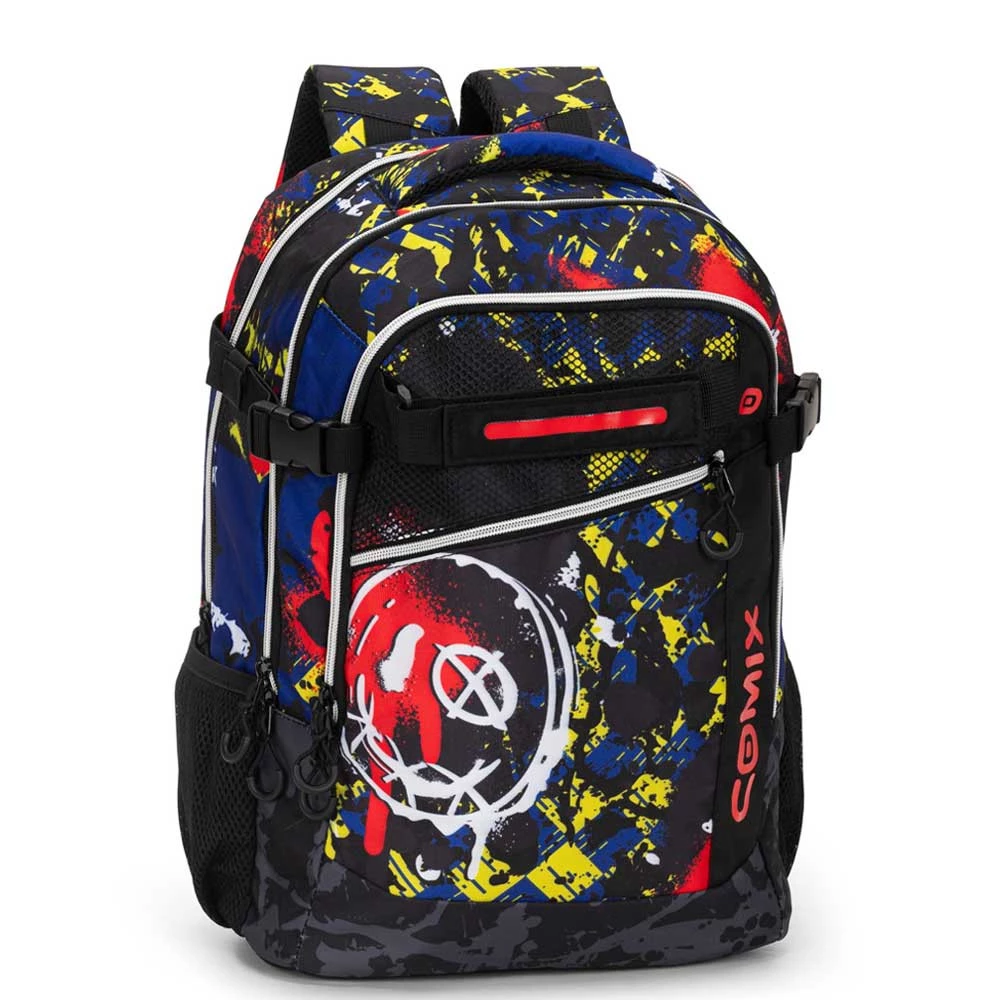 Zaino Scuola Comix Wbs Boy Skull Design Ergonomico