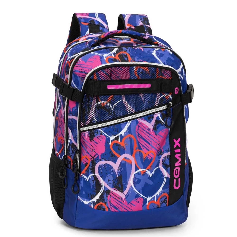 Zaino Scuola Comix Wbs Girl Sprayheart Design Ergonomico