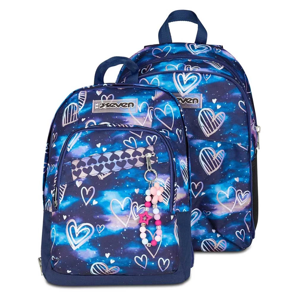 Zaino Scuola Seven Dual Detach Shady Dye Girl 32lt con Zainetto