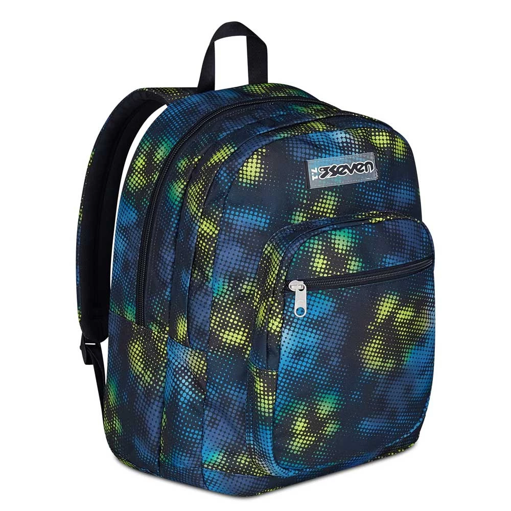 Zaino Seven 34lt Freethink Boy Acid Green Doppio Scomparto