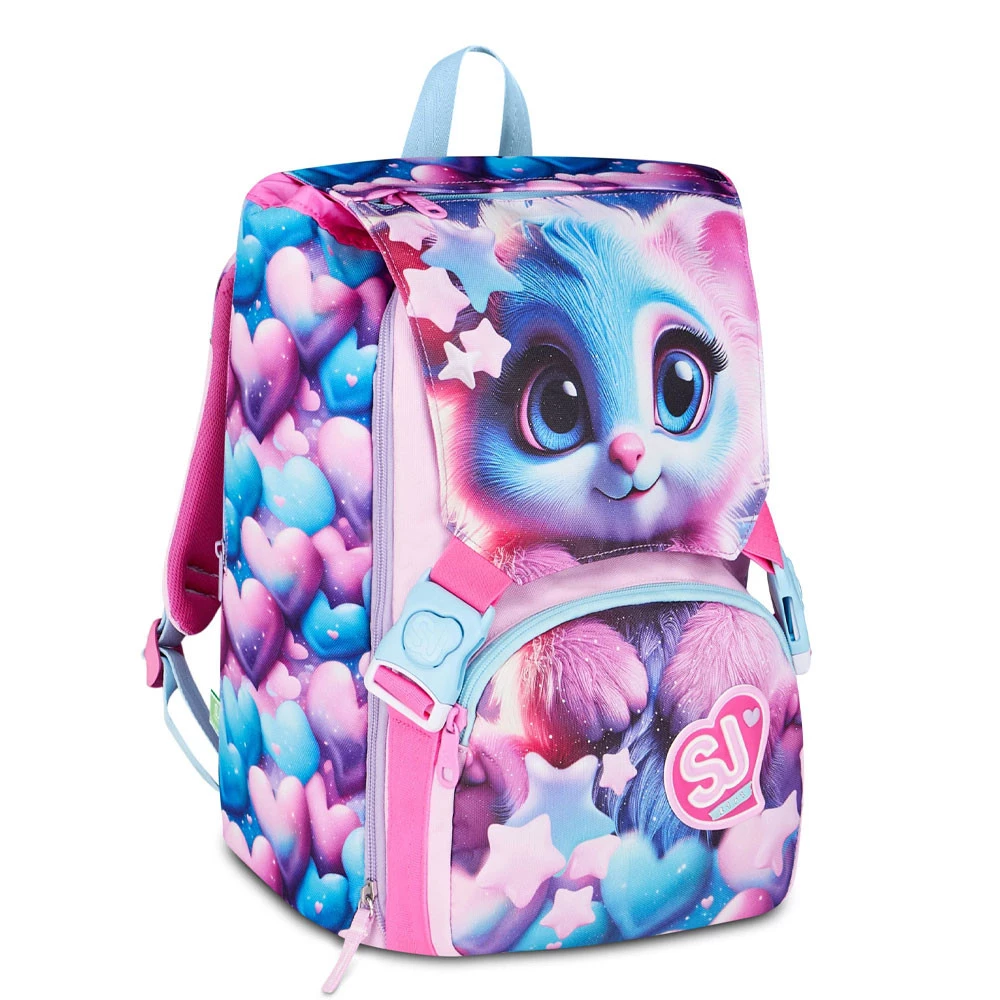 Zaino Estendibile Seven Sj Gang Magical Fantasy Bambina Scuola Elementare 24lt