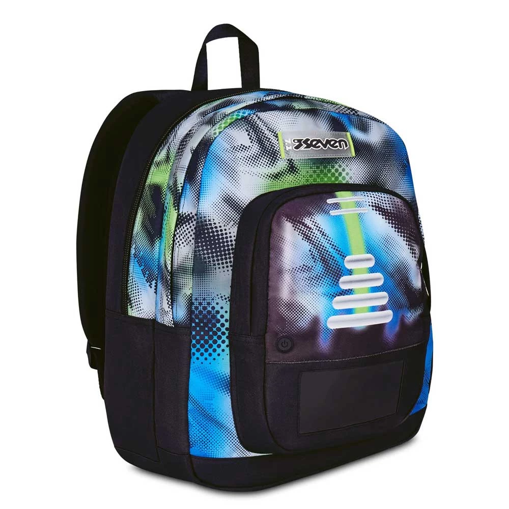Zaino Seven Freethink LED Write Down Boy 34lt Doppio Scomparto