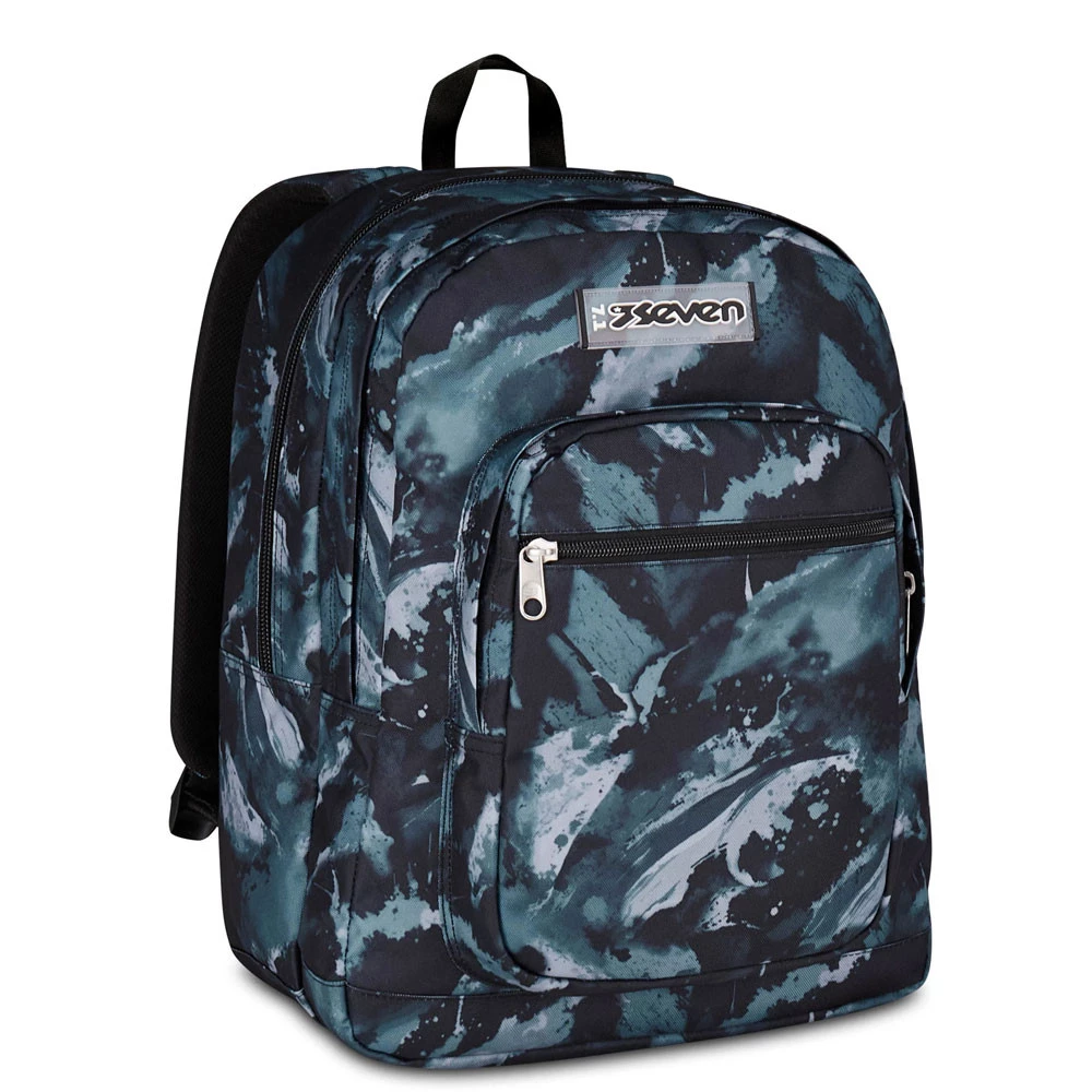 Zaino Scuola Seven Freethink Boy Abyss Doppio Scomparto 34lt