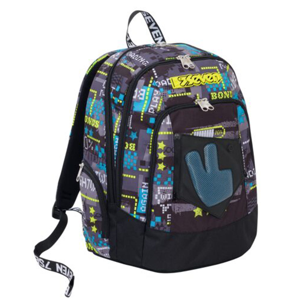 Zaino Seven Advanced Brightwin nero 30 litri | Lema Scuola