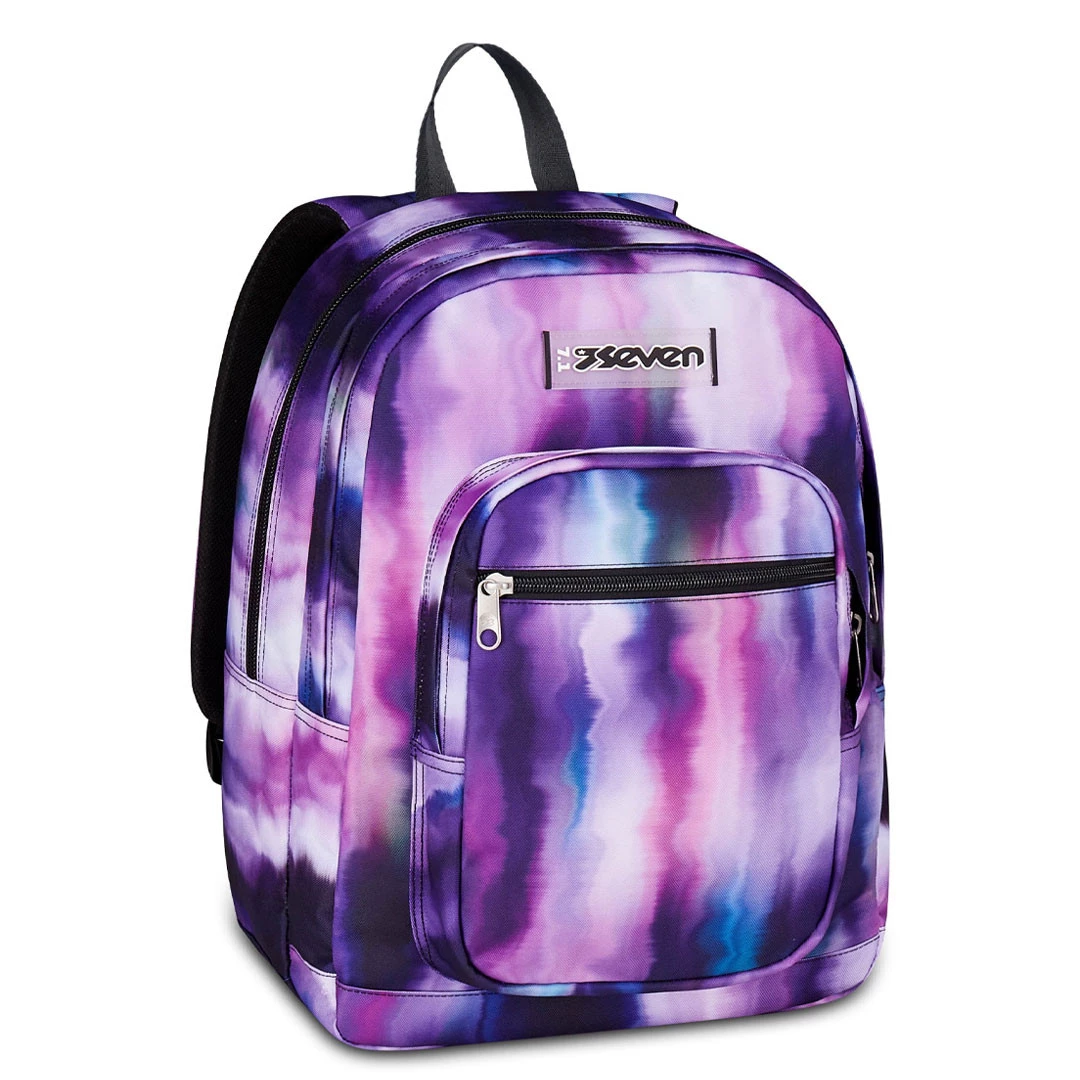 Zaino Scuola Seven Freethink Girl Iris Doppio Scomparto 34lt