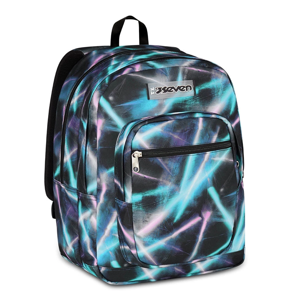 Zaino Scuola Seven Freethink Royal Violet Doppio Scomparto 34lt