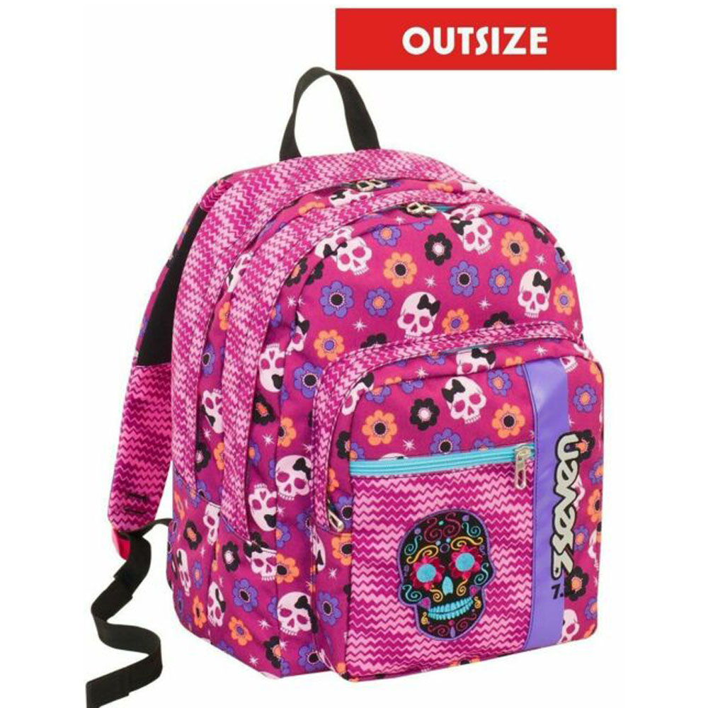 Zaino Seven Outsize Mexi Girl Rosa | Lema Scuola Ufficio