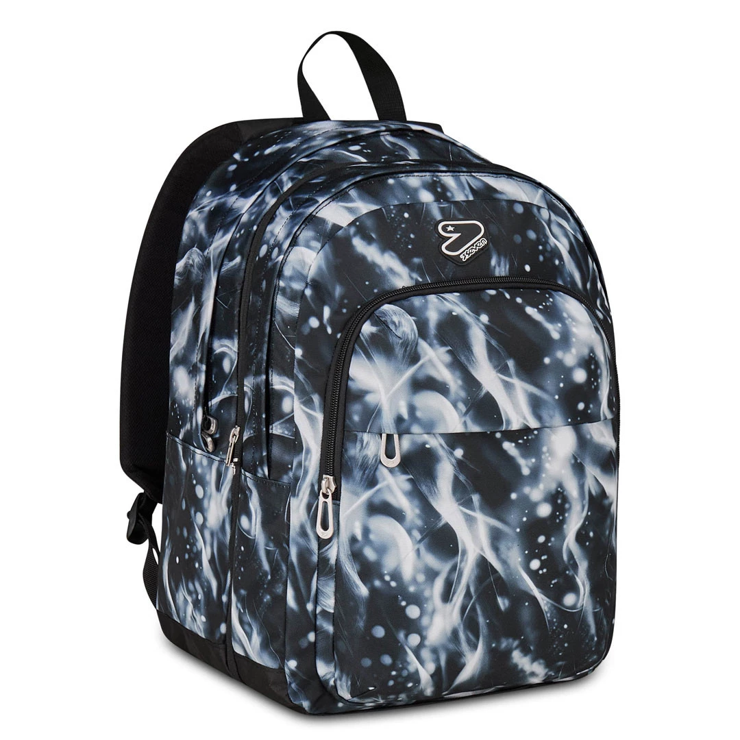 Zaino Scuola Seven Pro XXL Detach Jet Black 34lt